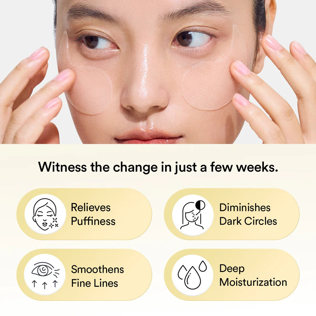 Collagen eye patch Jericho rose jelly